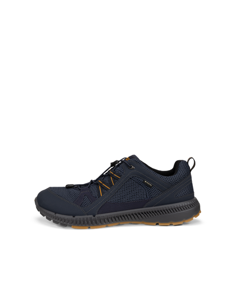Men's ECCO® Terracruise II Textile Gore-Tex Shoe - Blue - Outside