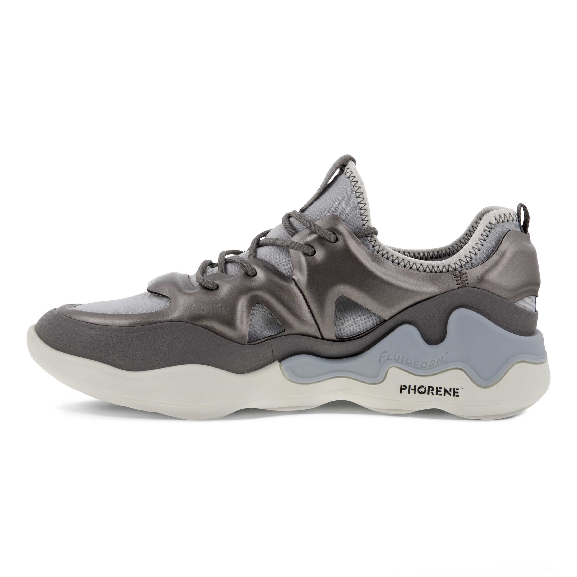 Zapatillas de piel ECCO® Elo para mujer - Metalizado - Inside