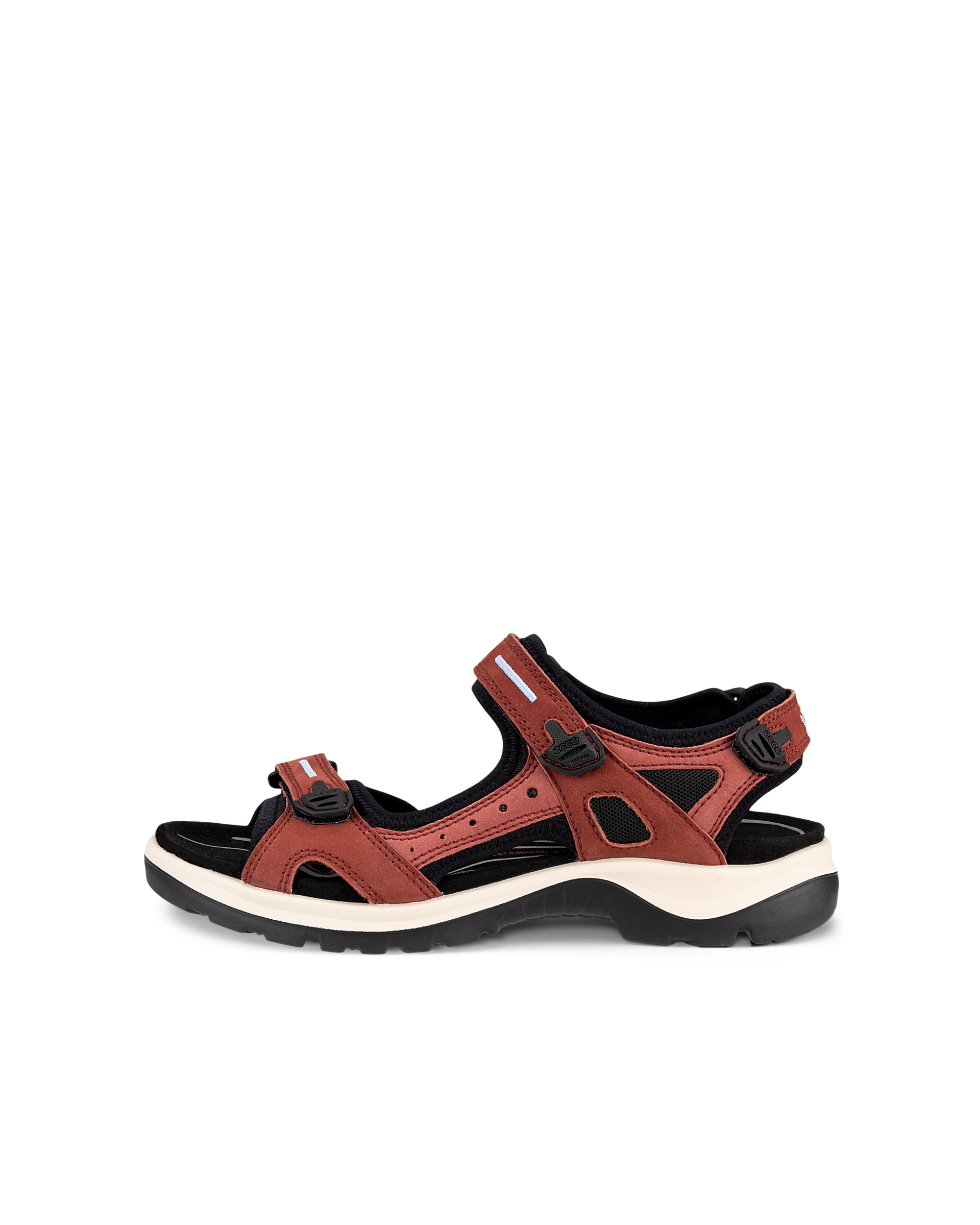 ECCO Offroad Womens Sports Sandal - Red - Outside