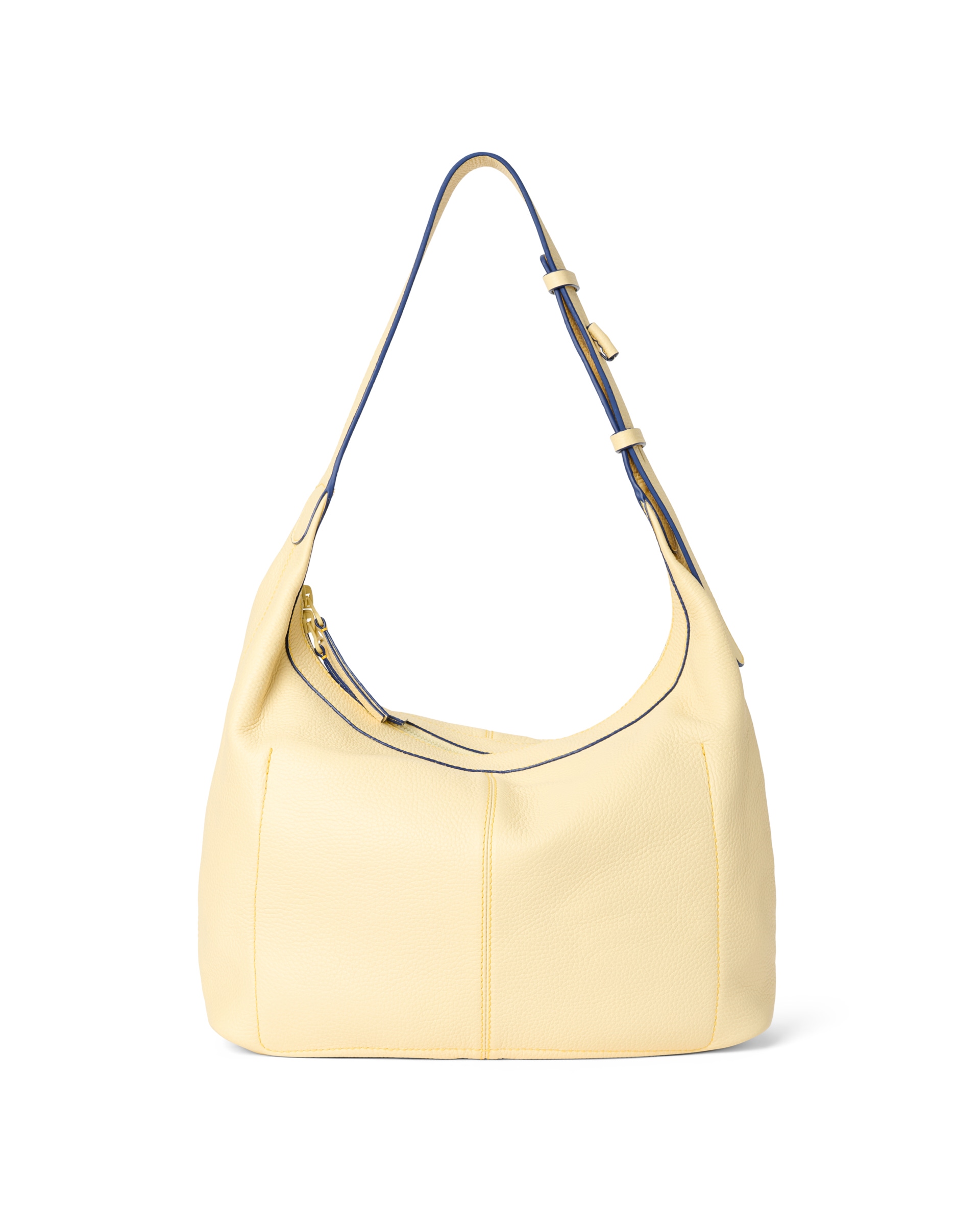 Bolso hobo de piel ECCO® Hobo - Amarillo - Back