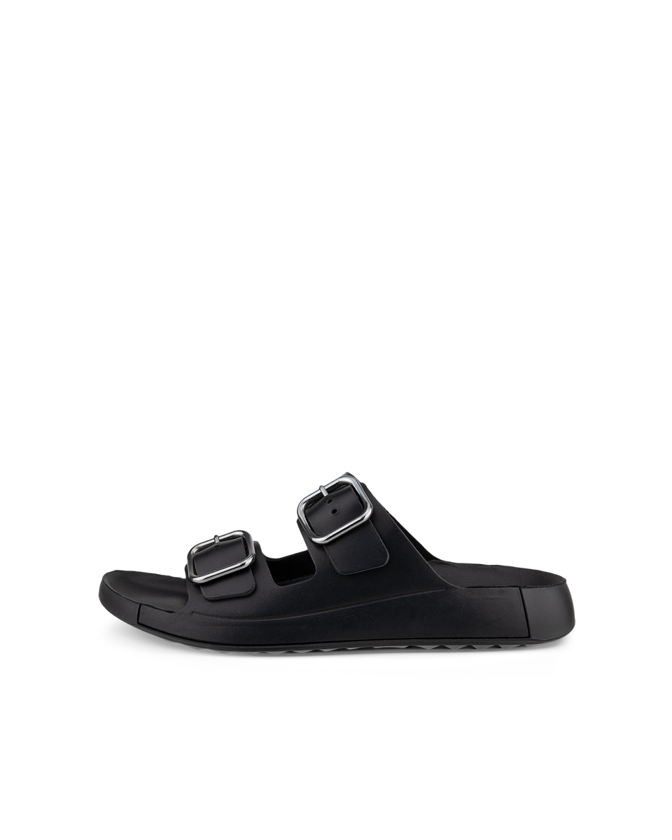 ECCO® Cozmo pandlaga rihmadega nahast sandaalid meestele - Must - Outside