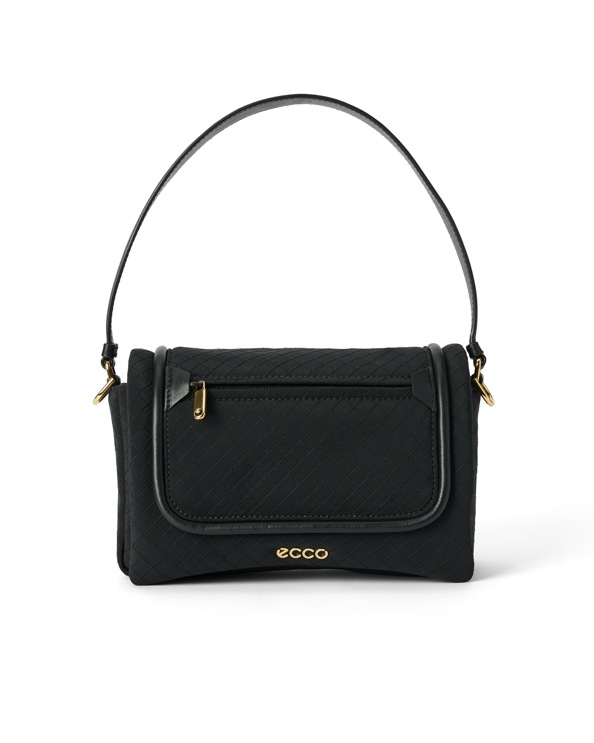 ECCO Pinch Bag L レザークロスボディバッグ | ブラック