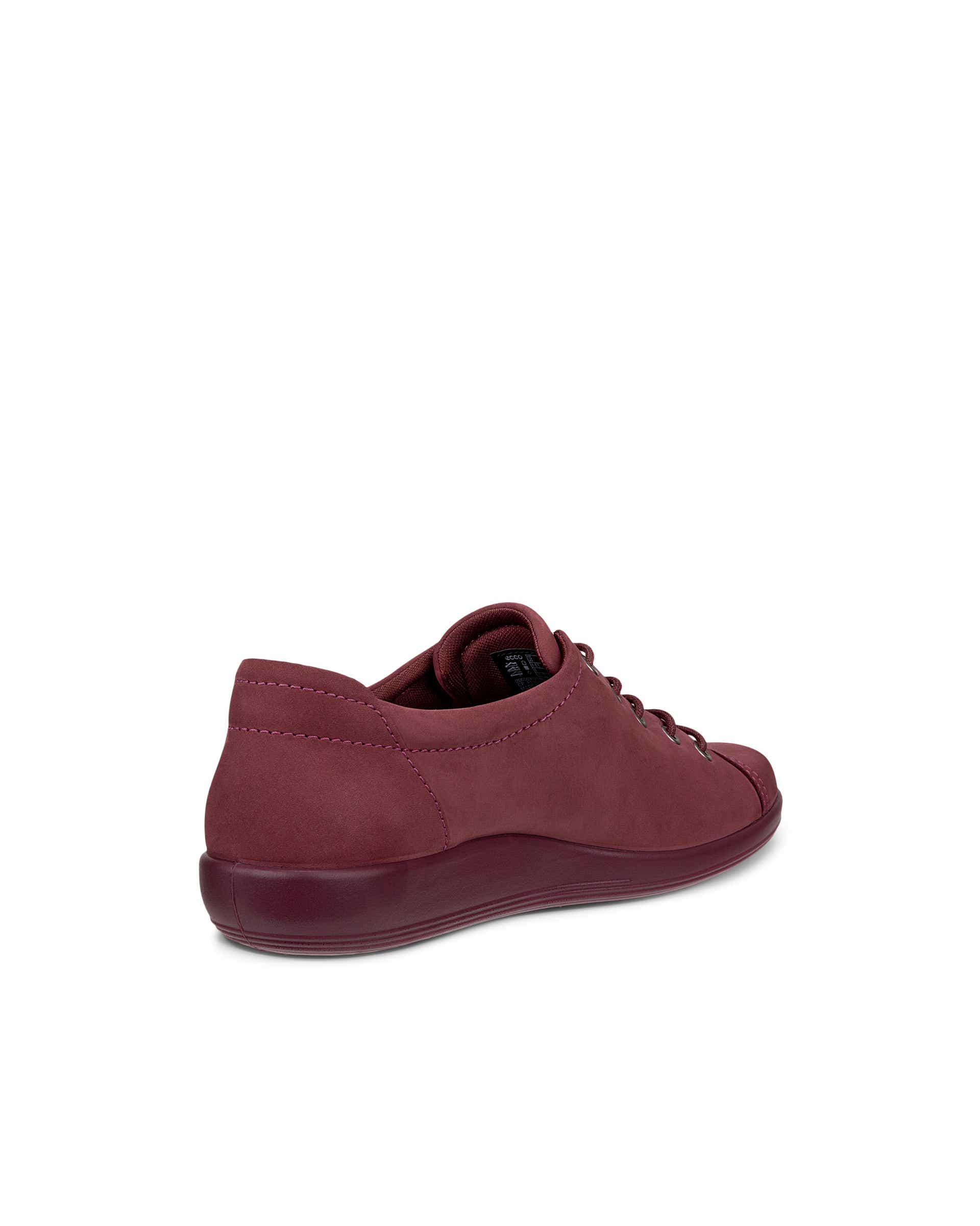 ECCO SOFT 2.0 W LACE SHOE - Rosa - Back