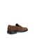 Men's ECCO® Helsinki 2 Nubuck Loafer - Brown - Back