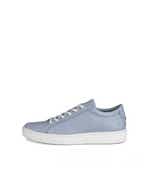 Men's ECCO® Soft 60 Leather Sneaker - Blue - Outside