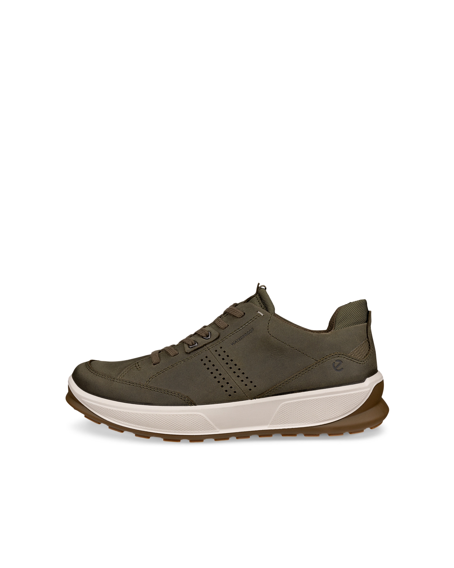 Men's ECCO Byway 2.0 Nubuck Waterproof Shoe - Green - Outside