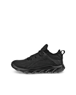 Men's ECCO® MX Low Nubuck Outdoor Sneaker - Black - Outside