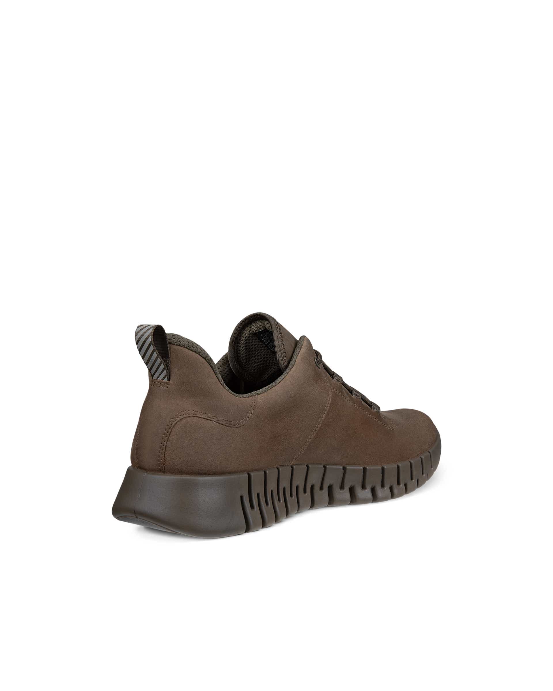 ECCO GRUUV MEN'S SNEAKER - Brown - Back