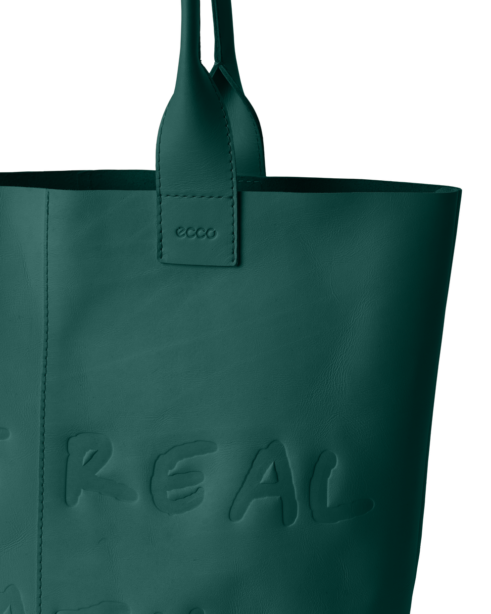 ECCO® Tote sac cabas cuir - Vert - Detail-2