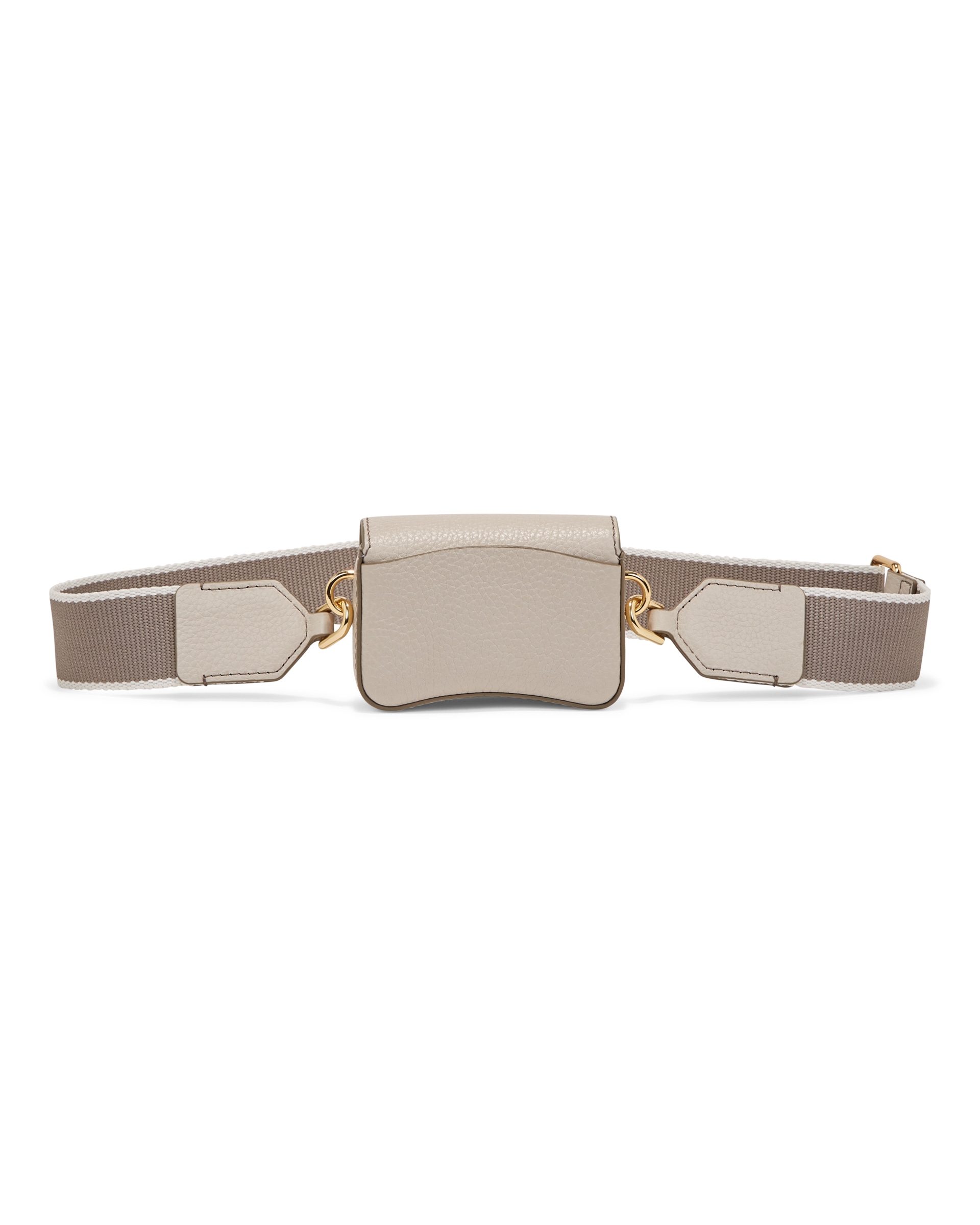 ECCO® Pebbled Leather Mini Bag - Beige - Back