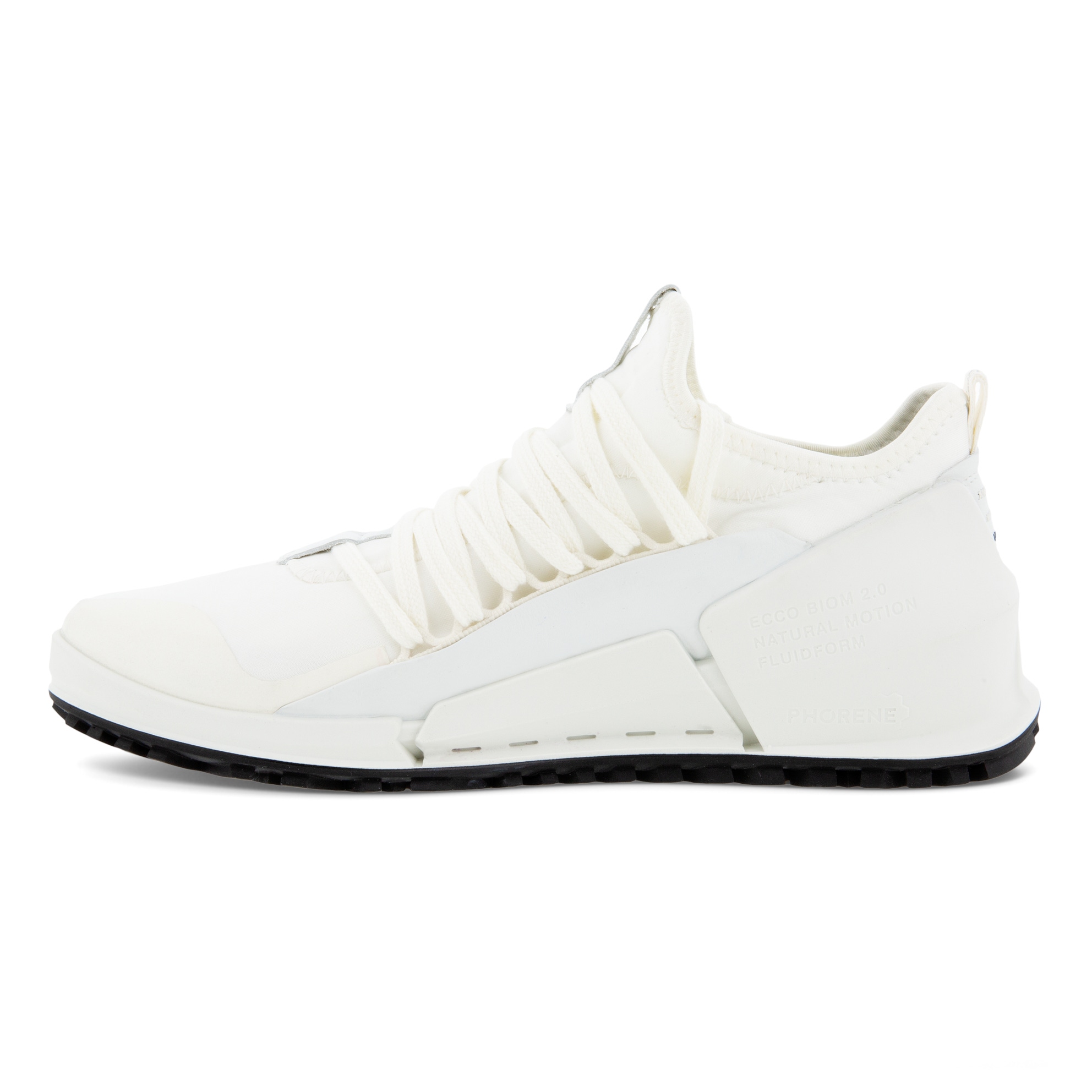 Women's ECCO® BIOM 2.0 Textile Sneaker - White - Inside