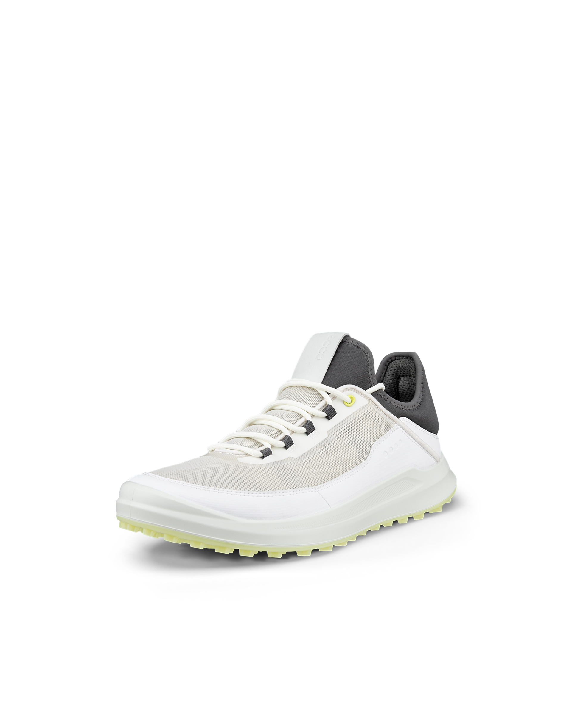 Men's ECCO® Golf Core Textile Golf Shoe - White - Main