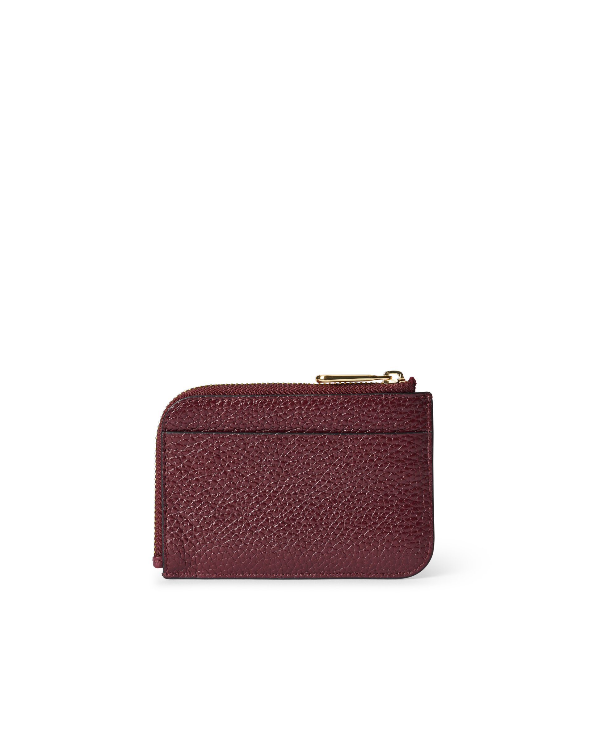 ECCO® Leather Card Case - Red - Back