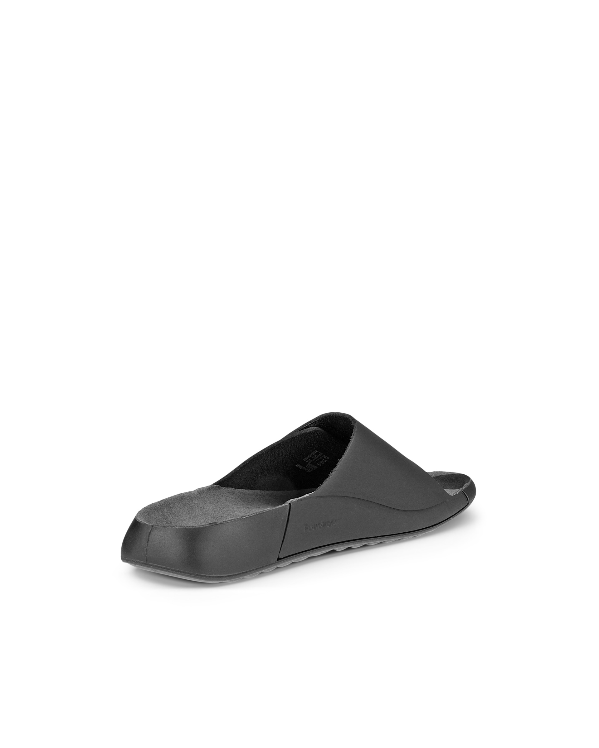 ECCO® Cozmo sandale en cuir pour femme - Noir - Back