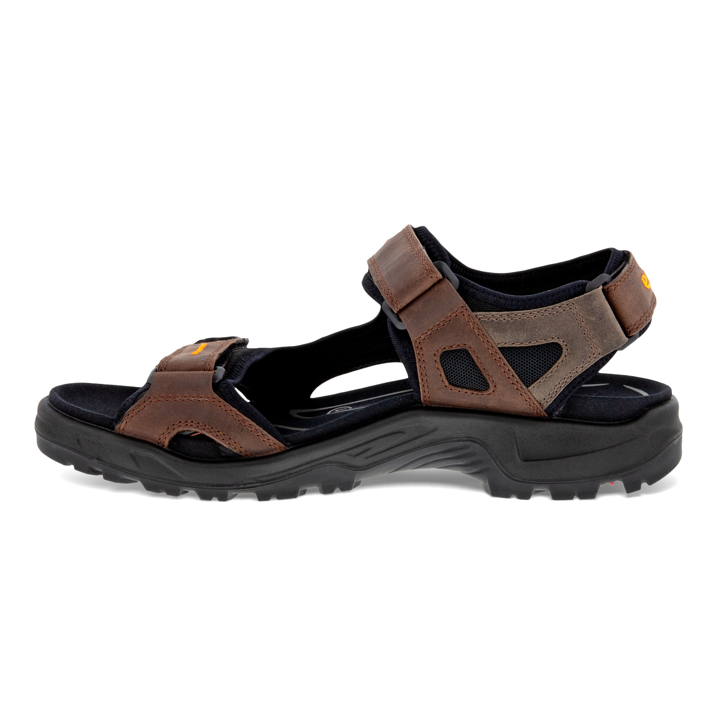 ECCO Yucatan Men's Sandals - Brown - Inside