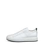 ECCO® Street Ace baskets en cuir pour homme - Gris - Outside