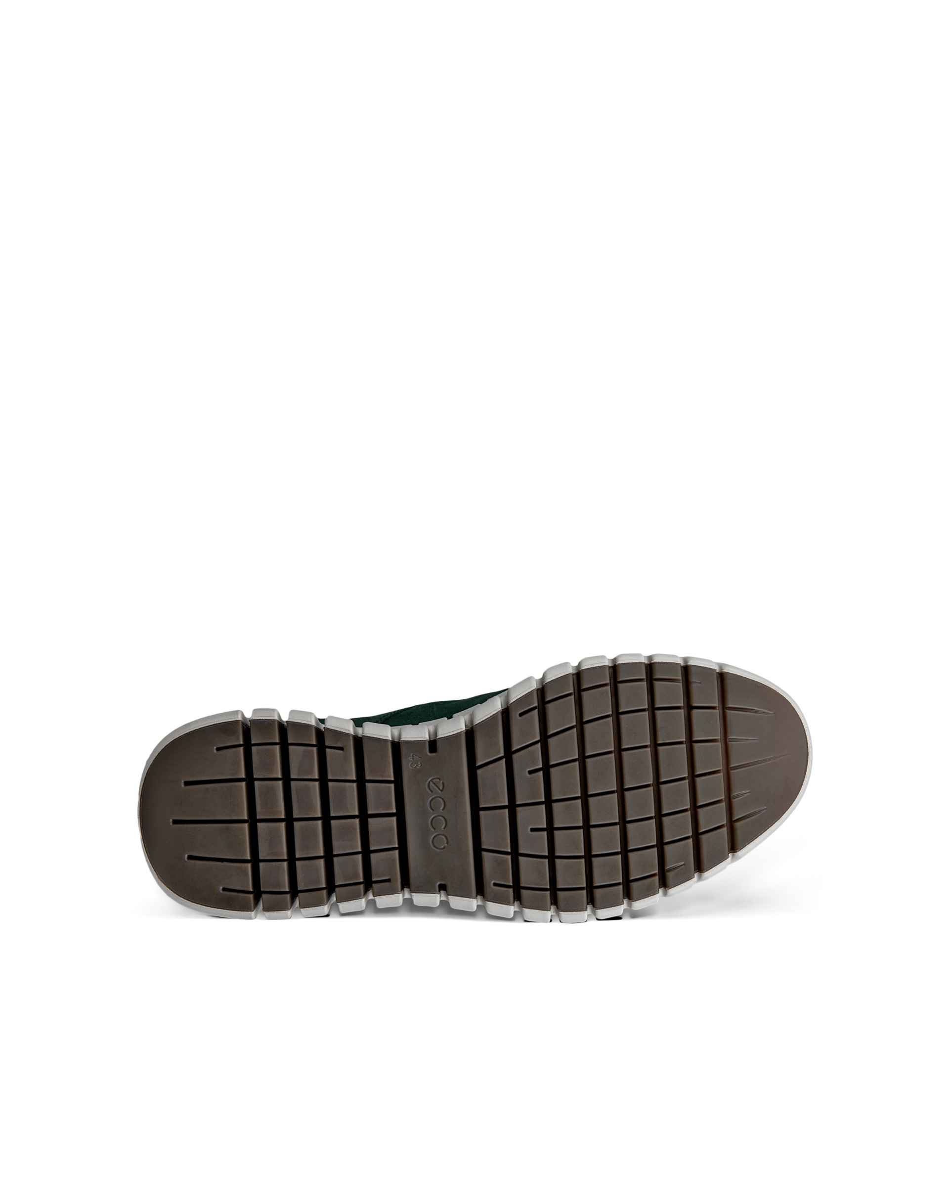 Pánske nubukové tenisky ECCO® GRUUV - Zelená - Sole