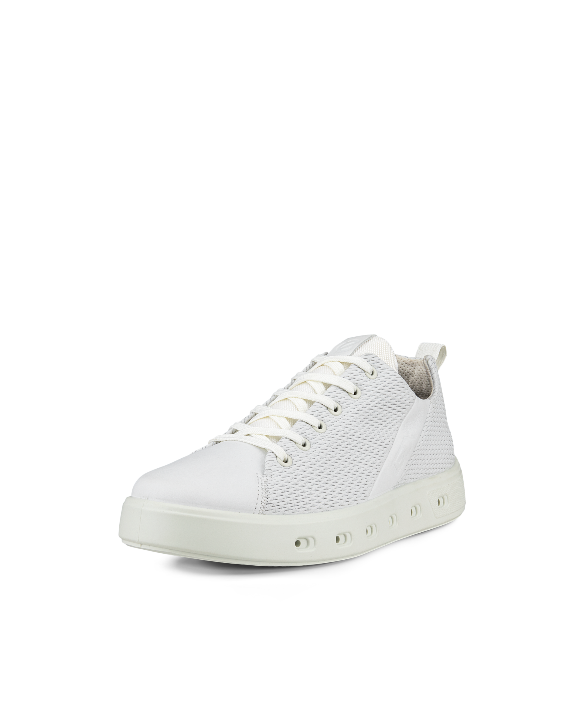 ECCO® Street 720 baskets en nubuck Gore-Tex pour homme - Blanc - Main