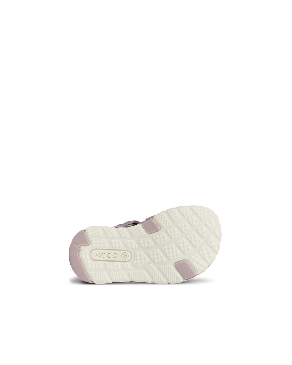 Sandalias cangrejeras de piel ECCO® Mini Stride para niño/a - Violeta - Sole