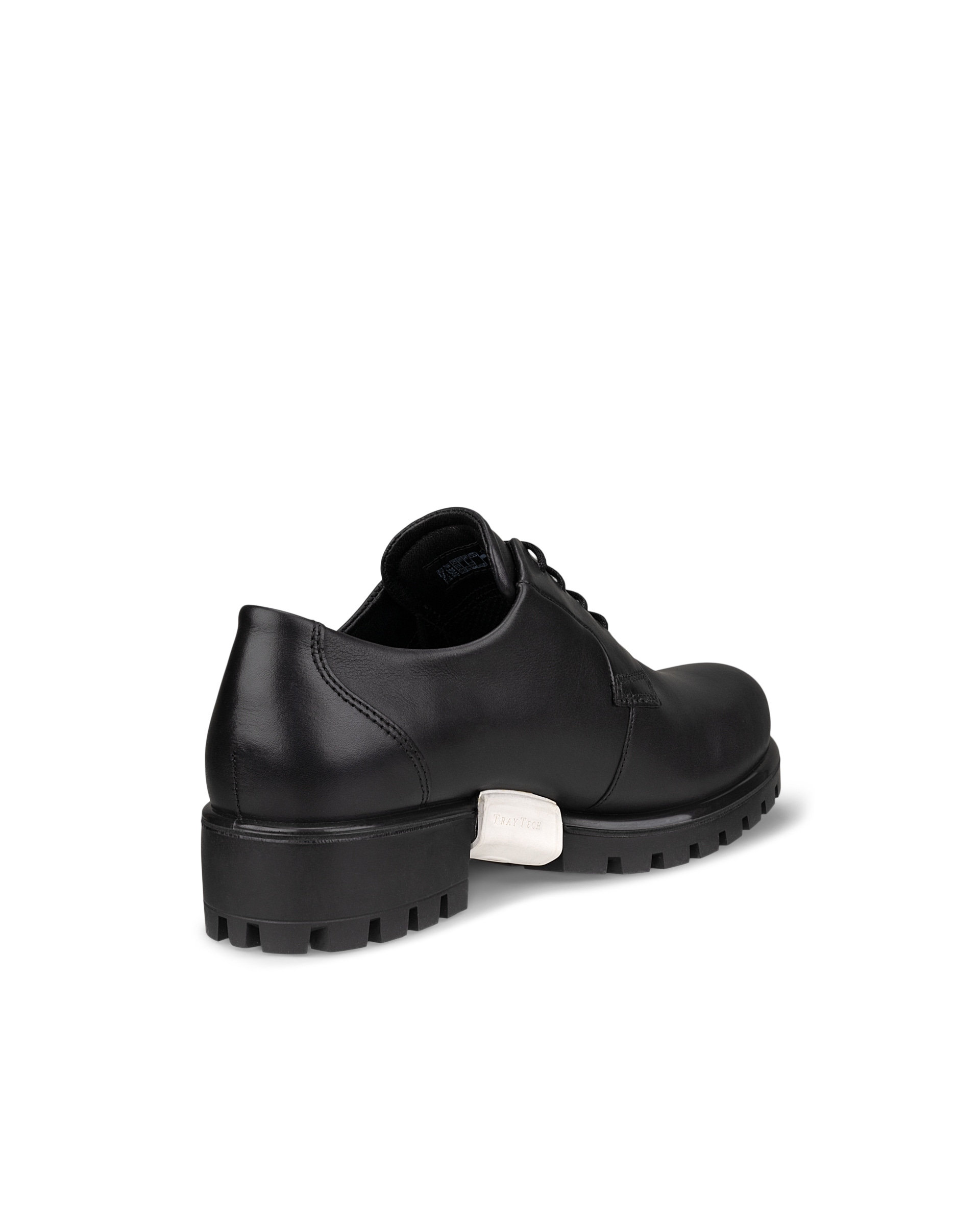 ECCO Modtray ウィメンズ レザーダービーシューズ - ブラック - Back