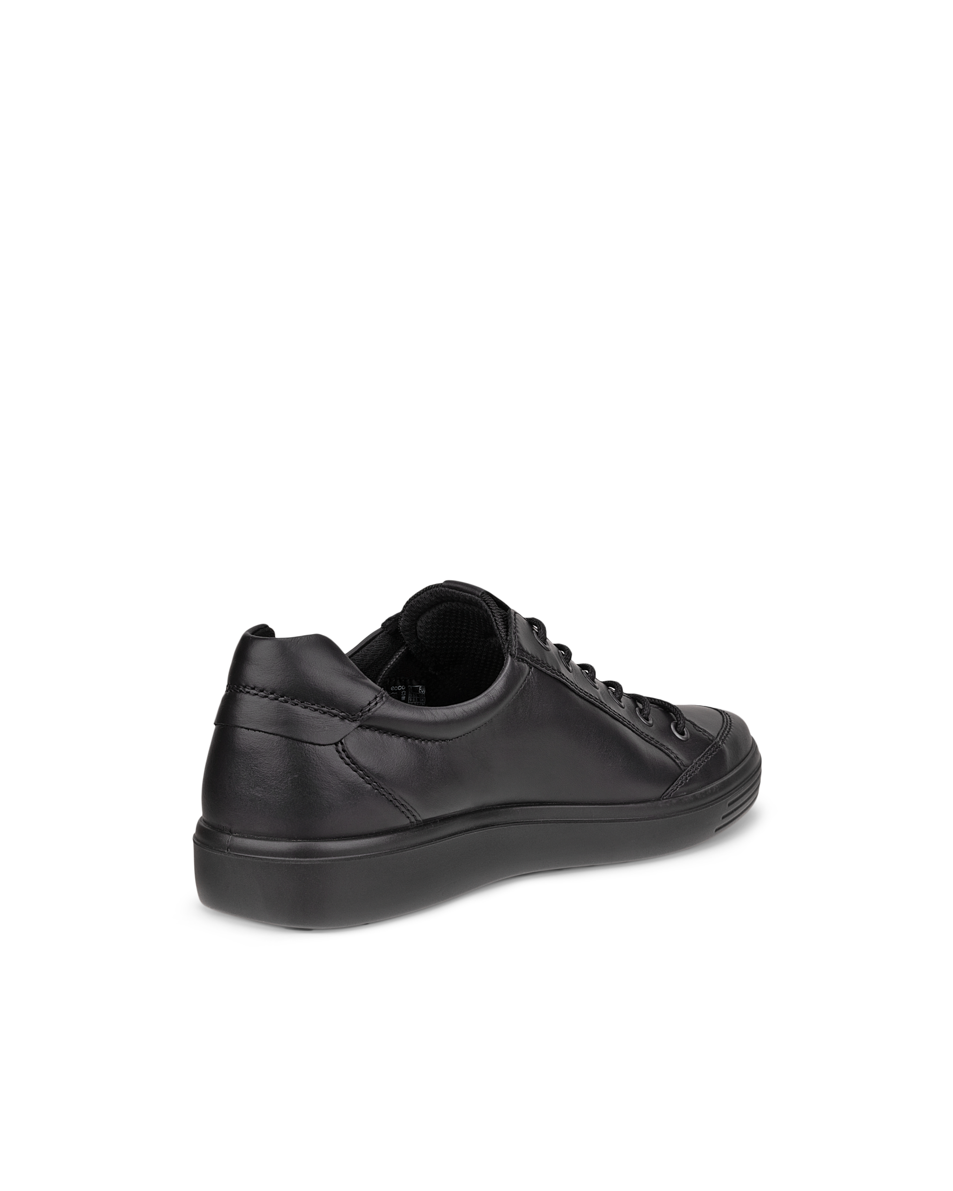 ECCO Men Soft Classic Sneakers - Black - Back