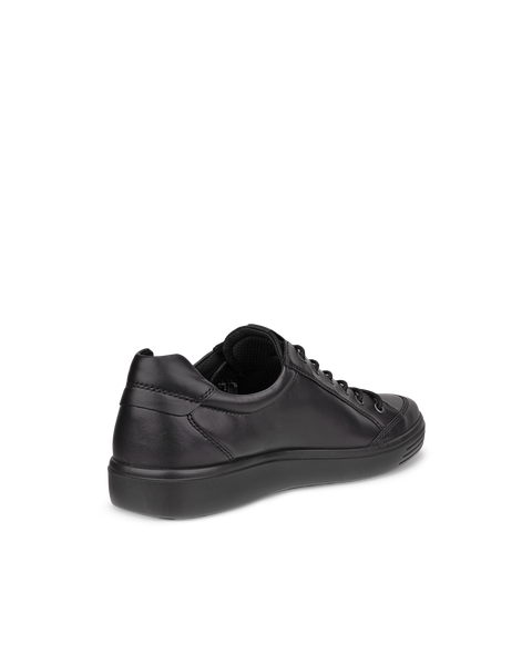 ECCO Men's Soft Classic Sneakers - Black - Back