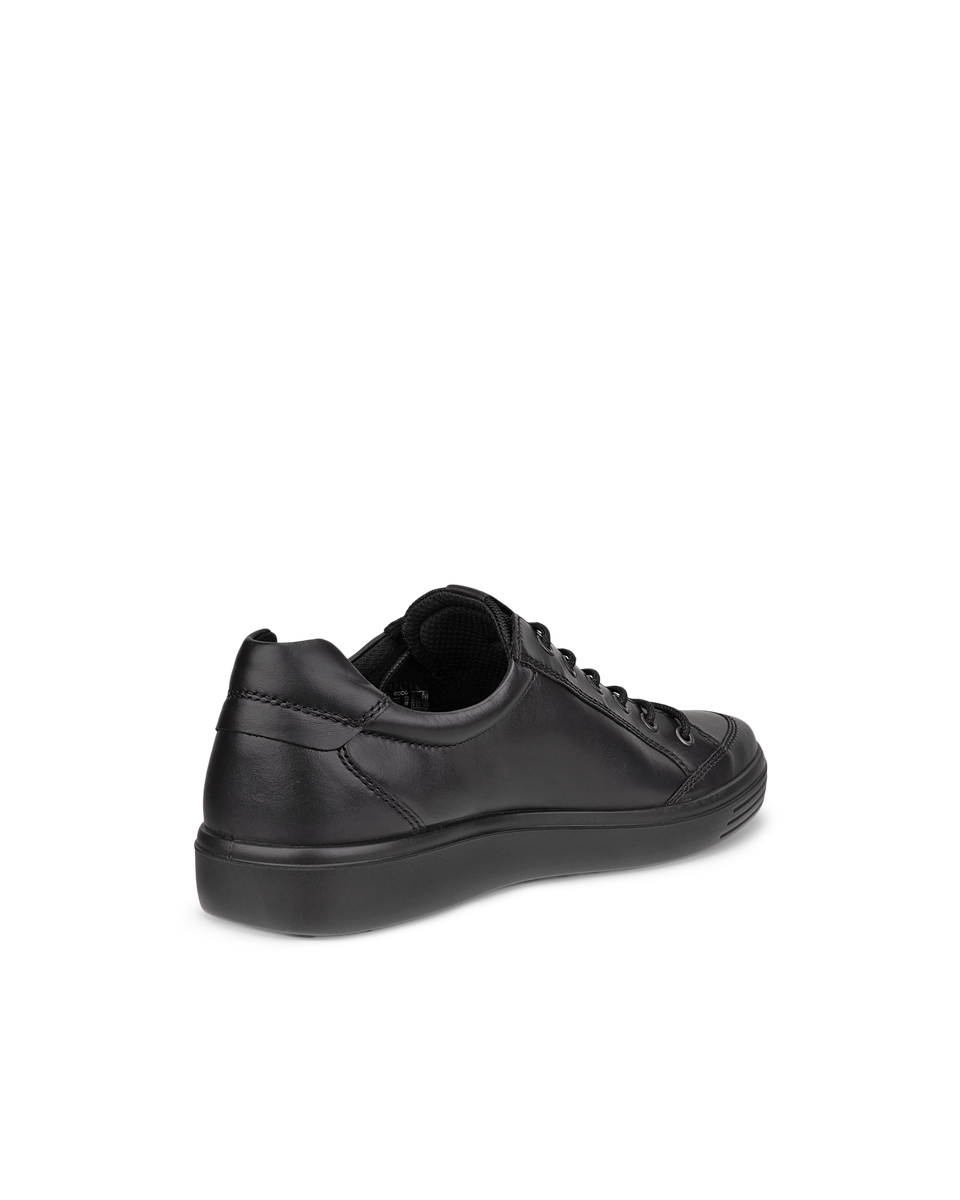 ECCO Men's Soft Classic Sneakers - Black - Back