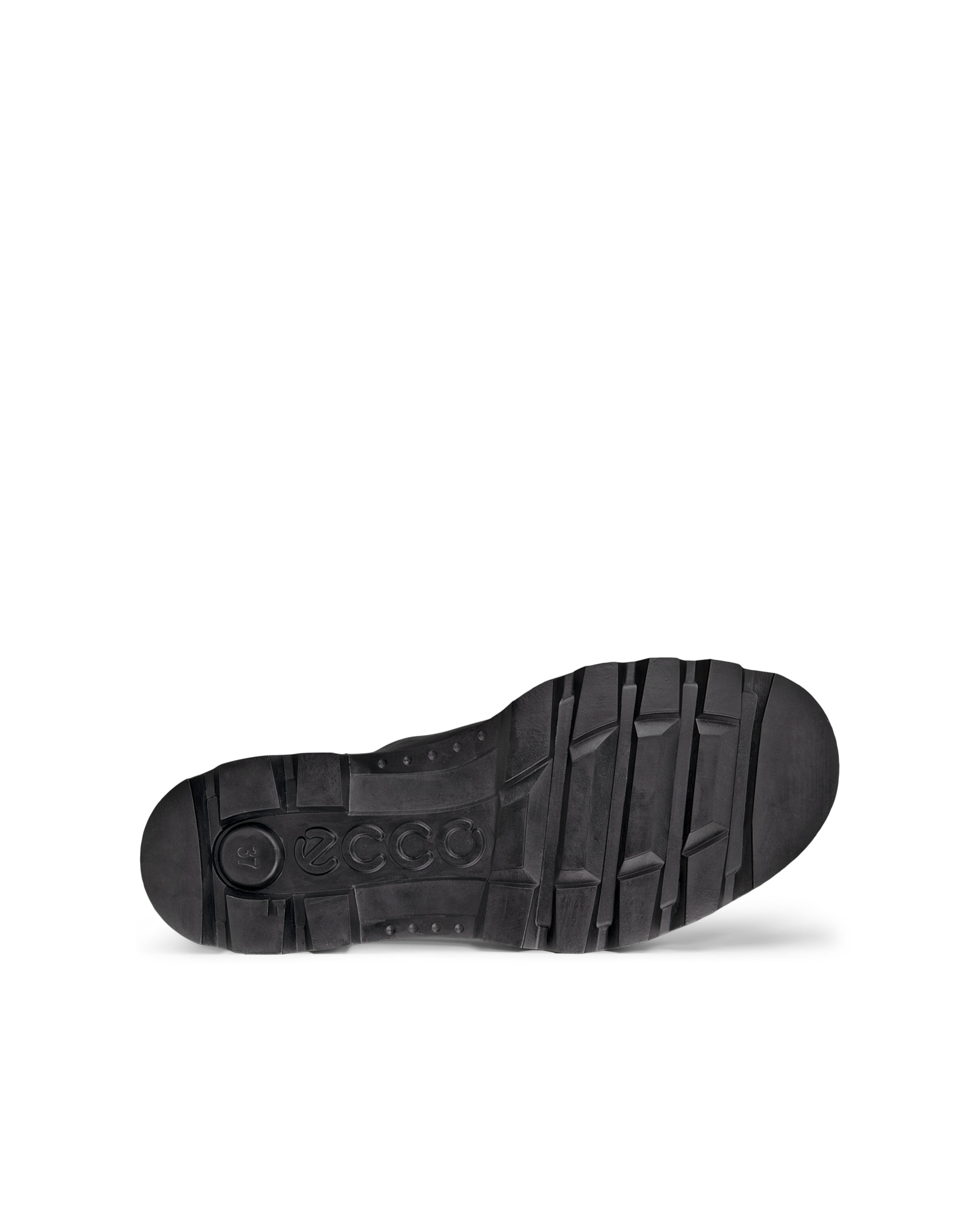 ECCO Grainer ウィメンズ レザーチェルシーブーツ - 黒 - Sole