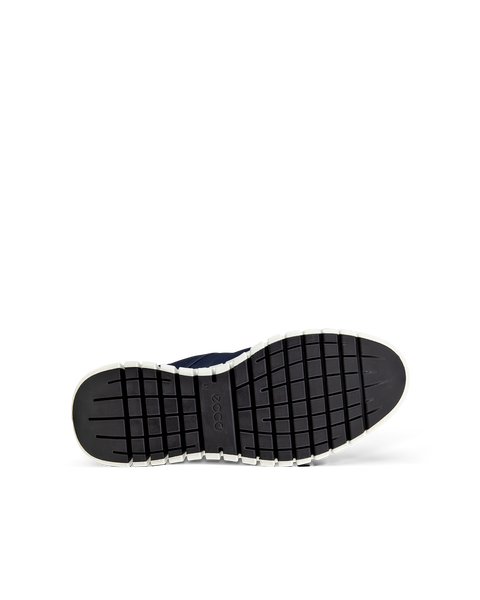 ECCO Men's Gruuv Flexible Sole Sneakers - Blue - Sole