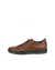 Men's ECCO® Soft Classic Leather Sneaker - Brown - Outside