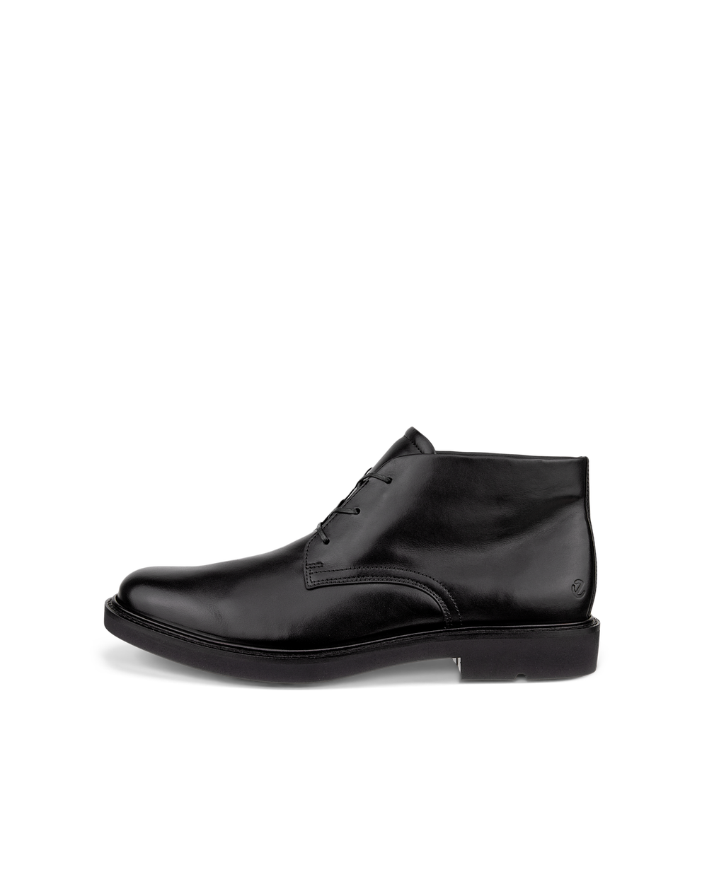 Men's ECCO® Metropole London Leather Chukka Boot - Black - Outside