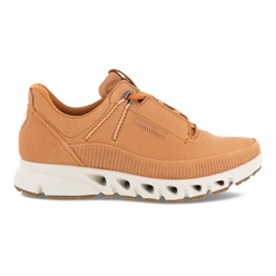 Women's ECCO® Multi-Vent Nubuck Gore-Tex Shoe - Brown - Outside