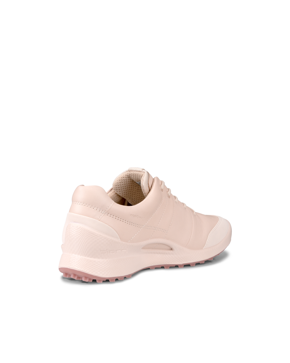 Women's ECCO® BIOM Golf Hybrid Leather Shoe - Pink - Back