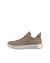 Men's ECCO® Gruuv Nubuck Sneaker - Beige - Outside