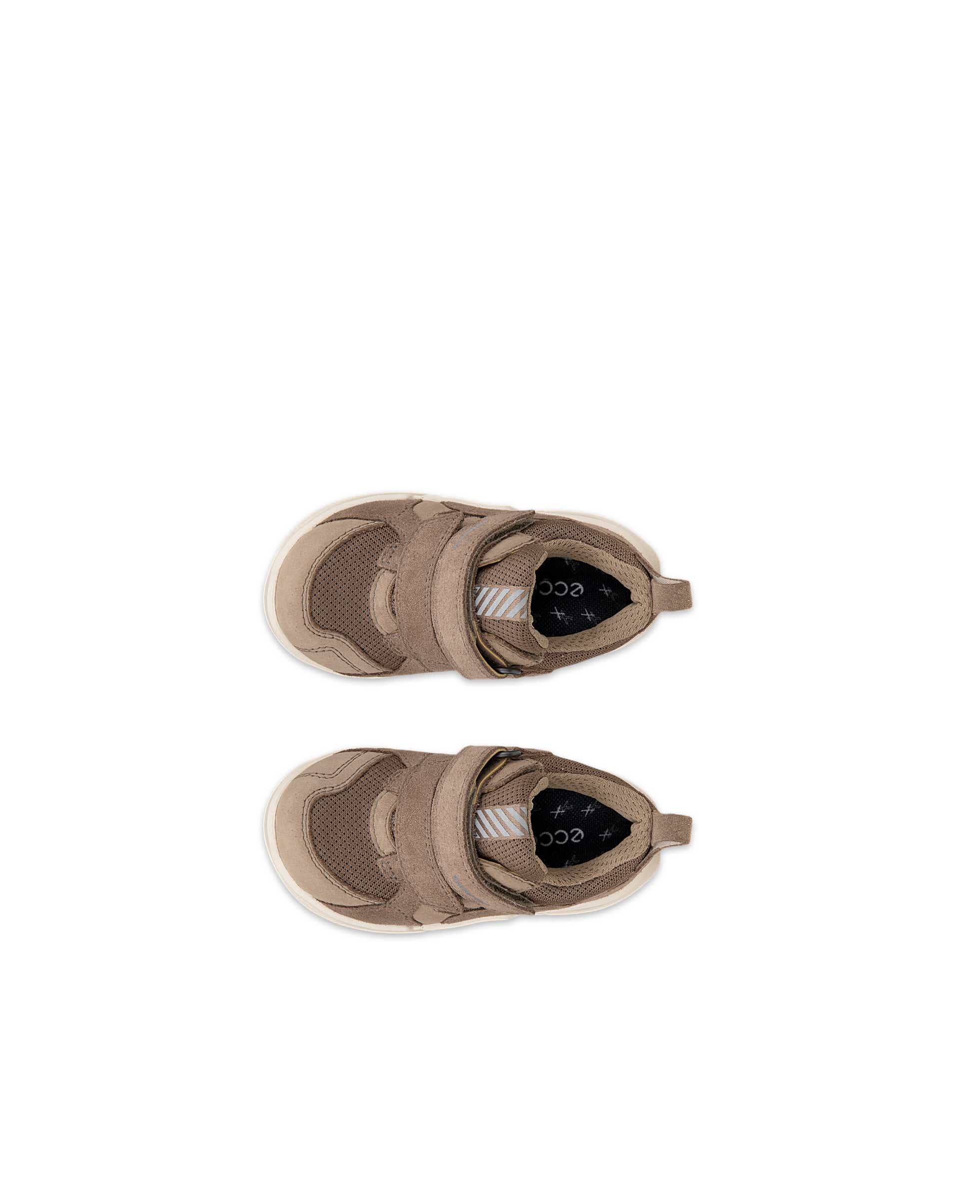 Detské nubukové tenisky ECCO® BIOM 2.2 - Hnedá - Top left pair