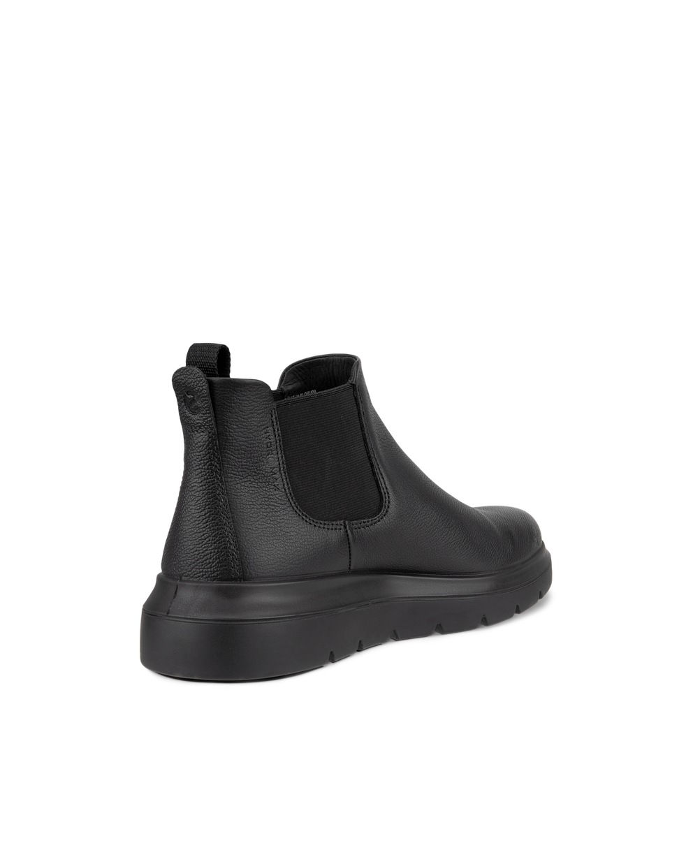 Botas Chelsea de caña baja de piel ECCO® Nouvelle para mujer - Negro - Back