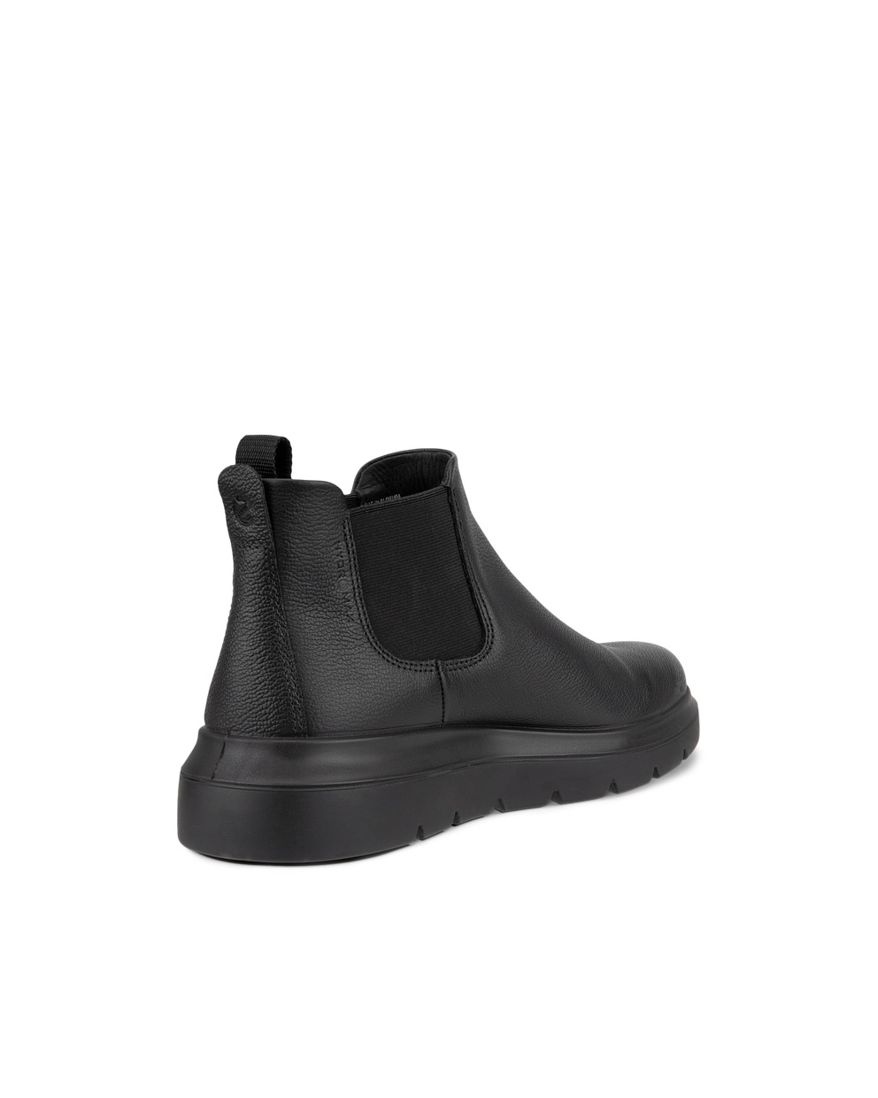 Women's ECCO® Nouvelle Leather Low Chelsea Boot - Black - Back