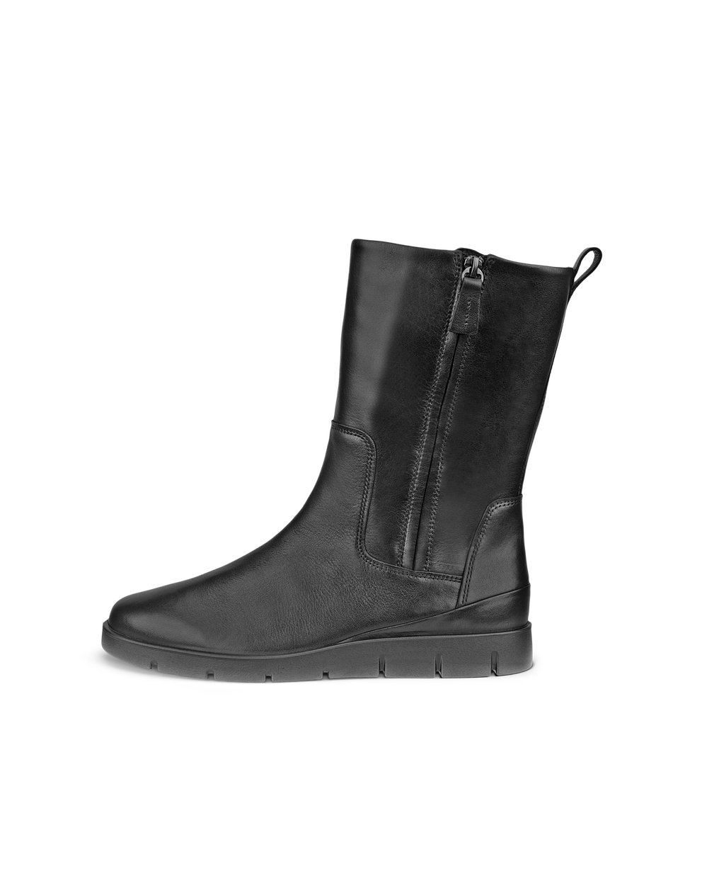 Botas de caña alta de piel ECCO® Bella para mujer - Negro - Outside