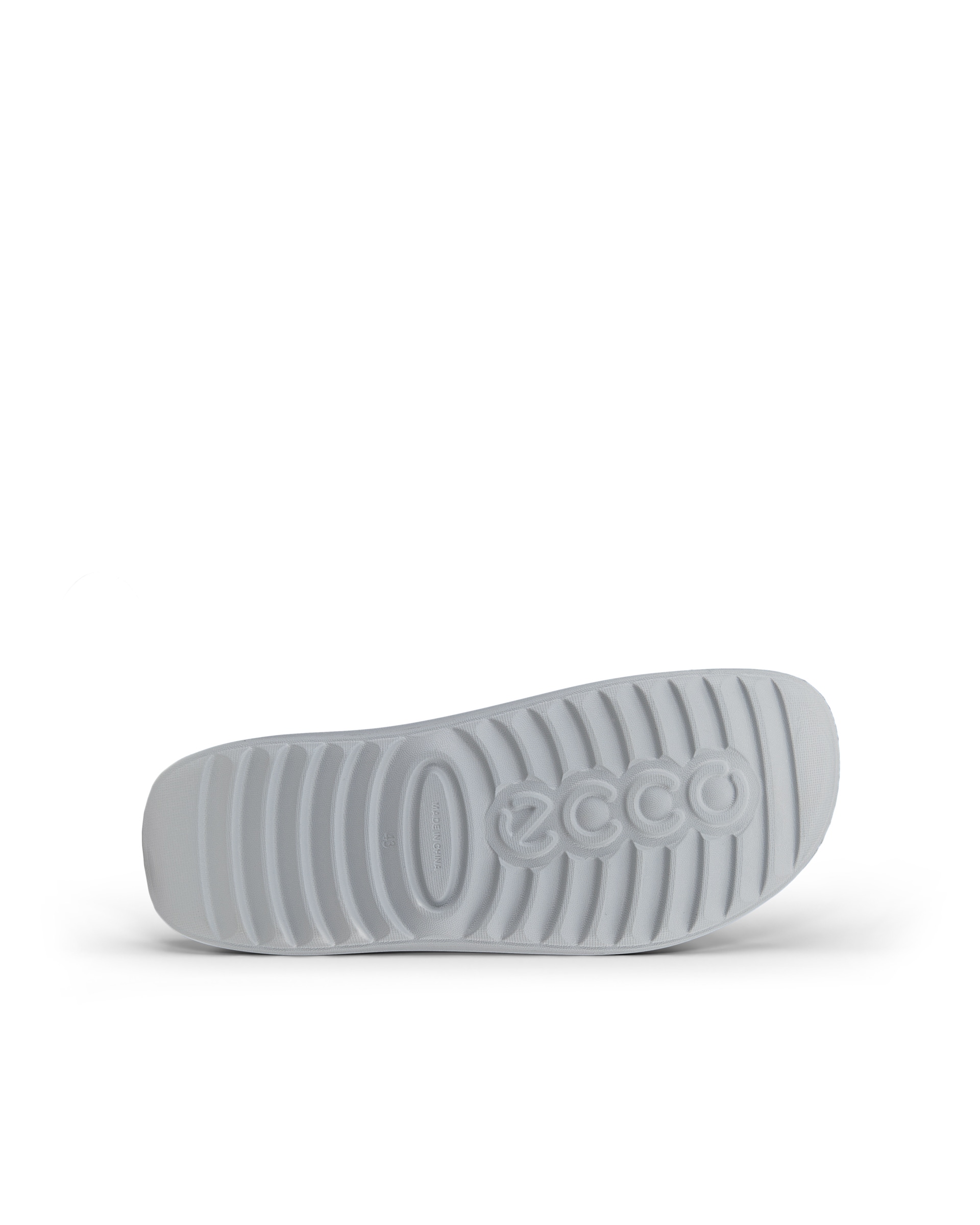 Unisex ECCOยฎ Cozmo Slide Slider - Grey - Sole