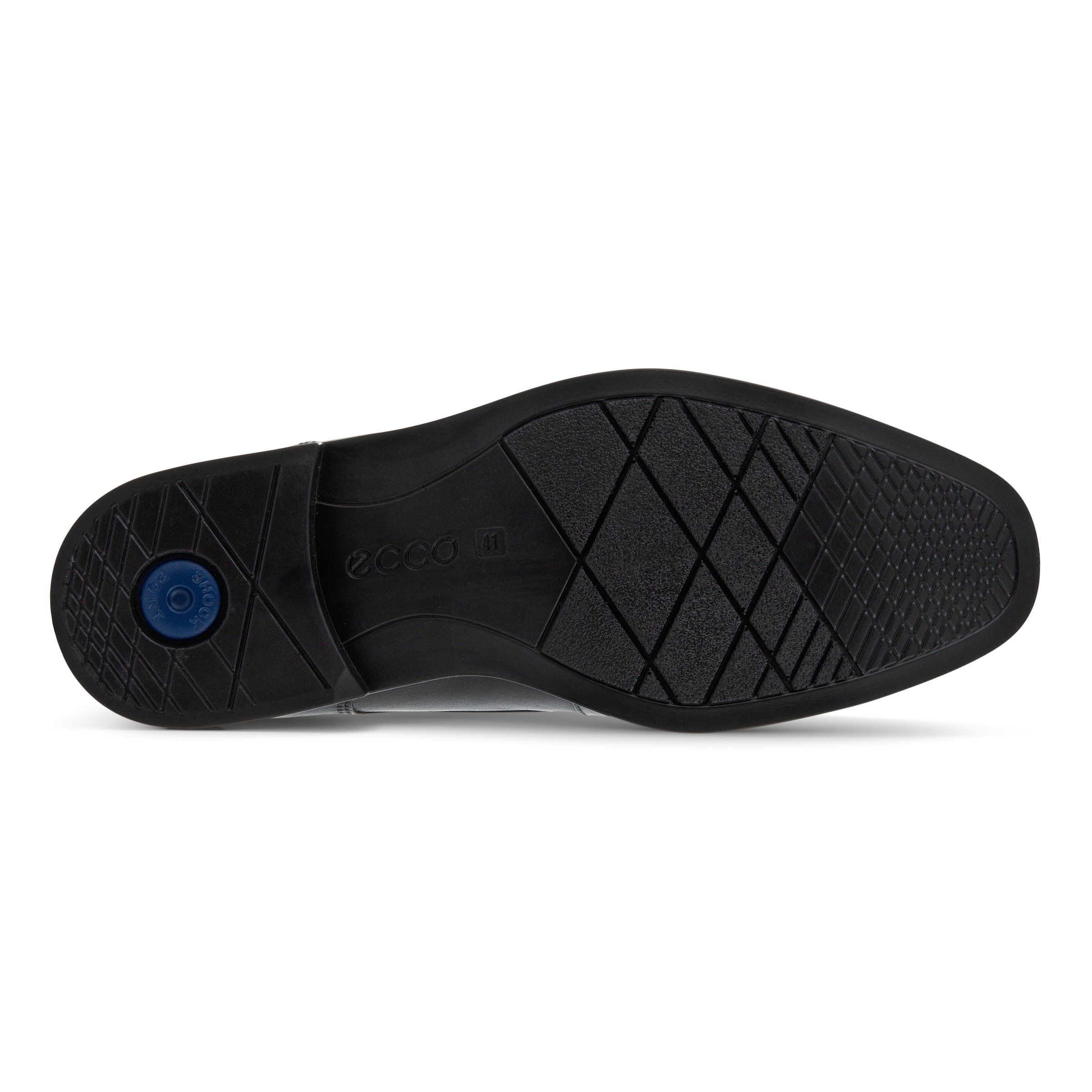 ECCO Melbourne Laced Shoes - Black - Sole