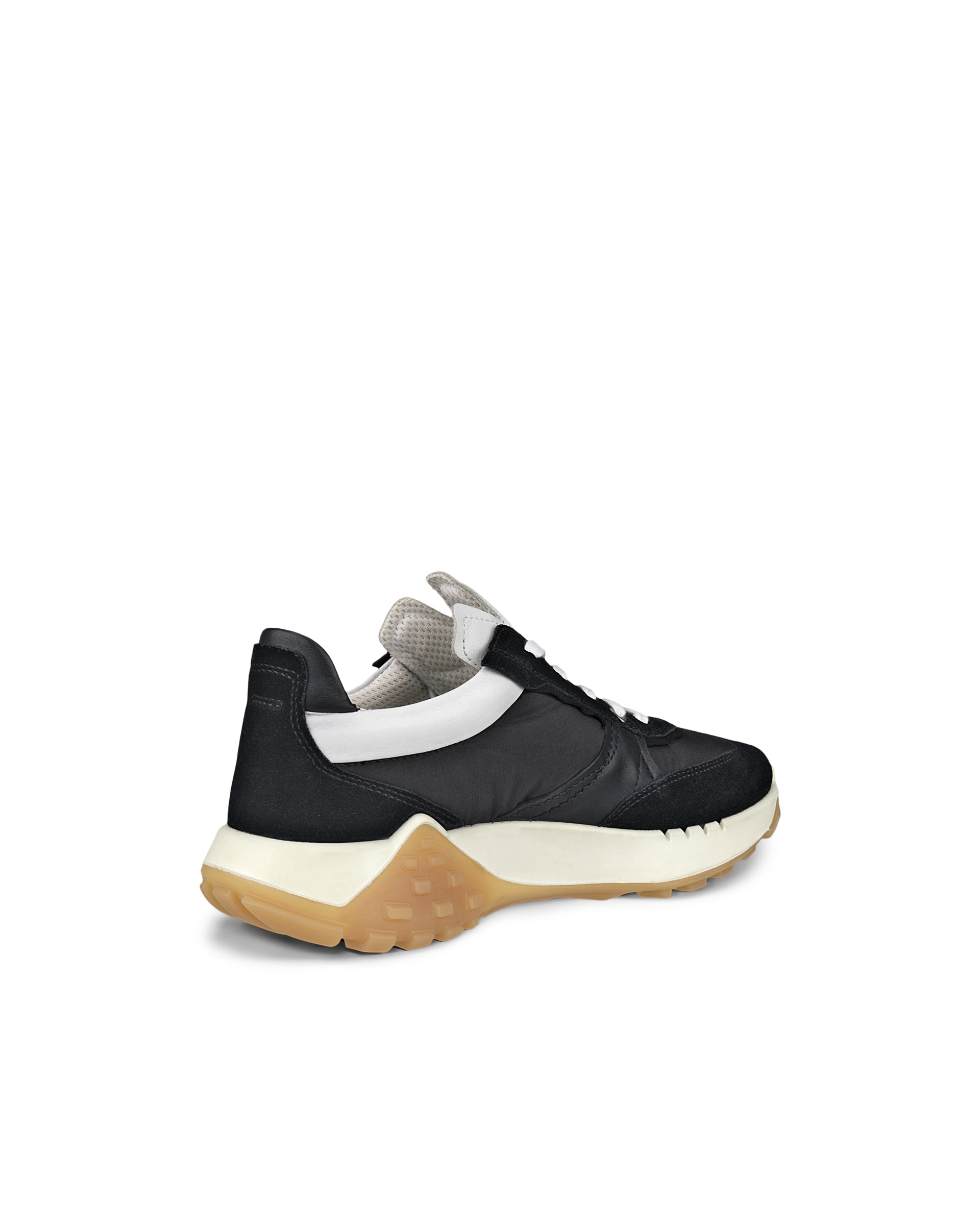 Zapatillas de tela ECCO® Retro Sneaker para mujer - Negro - Back