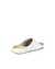 Women's ECCO® Cozmo Leather Slider - White - Back