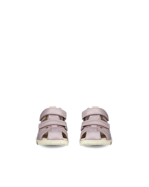 ECCO® Mini Stride fisherman’i nahast sandaalid lastele - Purpurne - Front pair