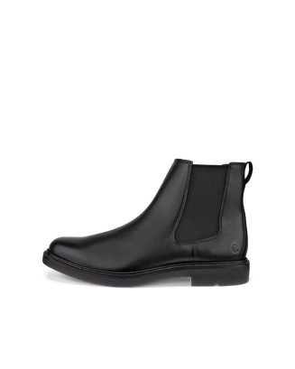 Men's ECCO® Metropole London Leather Chelsea Boot - Black - Outside