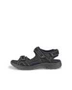 ECCO® Onroads sandale de marche en nubuck pour femme - Noir - Outside