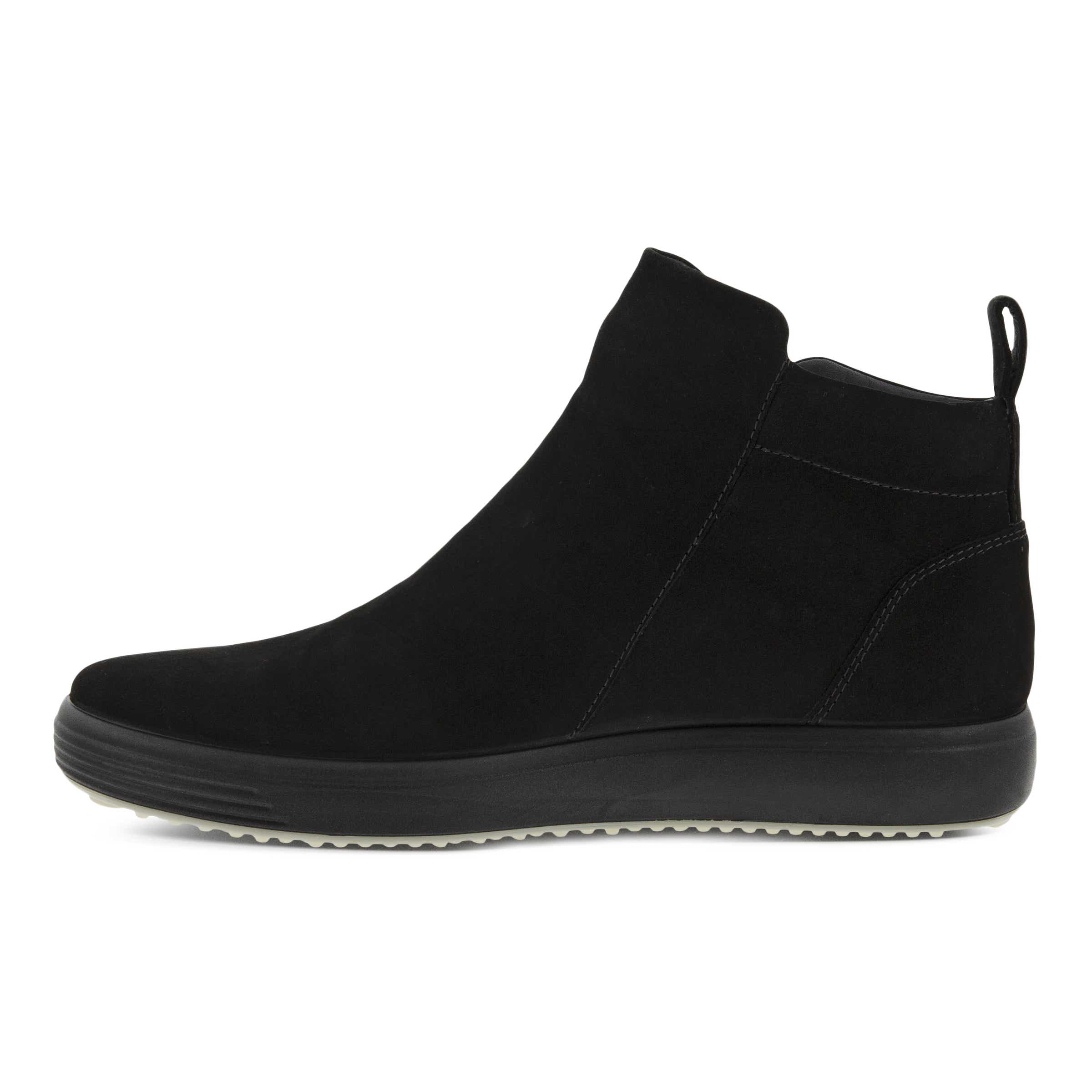 ECCO Women's Soft 7 Zipped Ankle Boots - Black - Inside