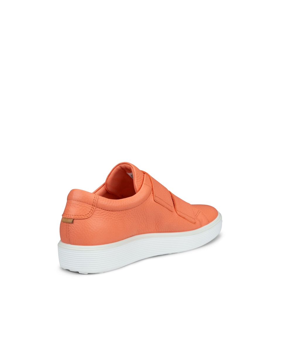 Women s ECCO Soft 60 Leather Sneaker Orange