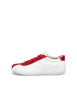 ECCO SOFT ZERO MEN'S SHOE - Red - Outside