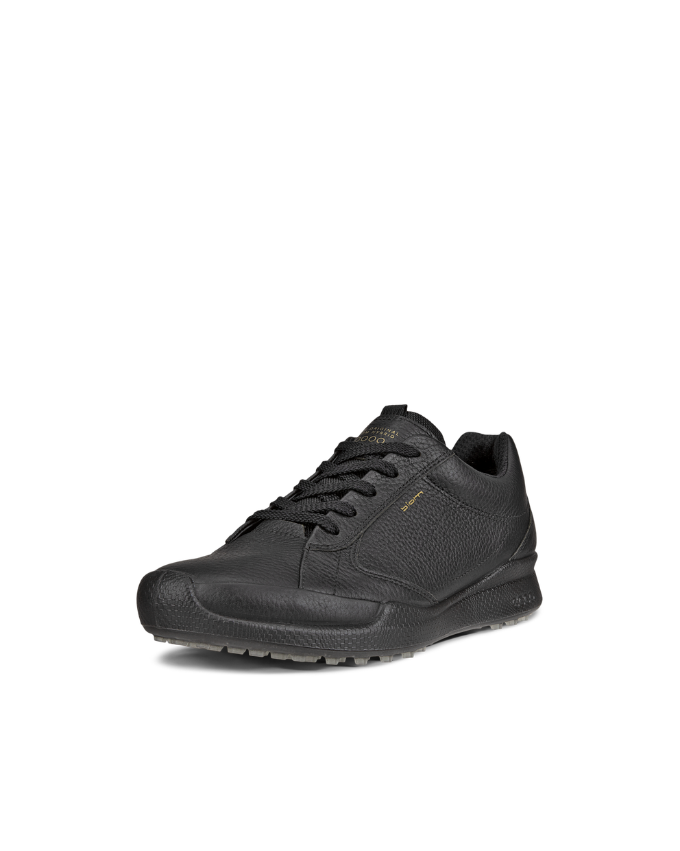 Women's ECCO® BIOM Golf Hybrid Leather Shoe - Black - Main