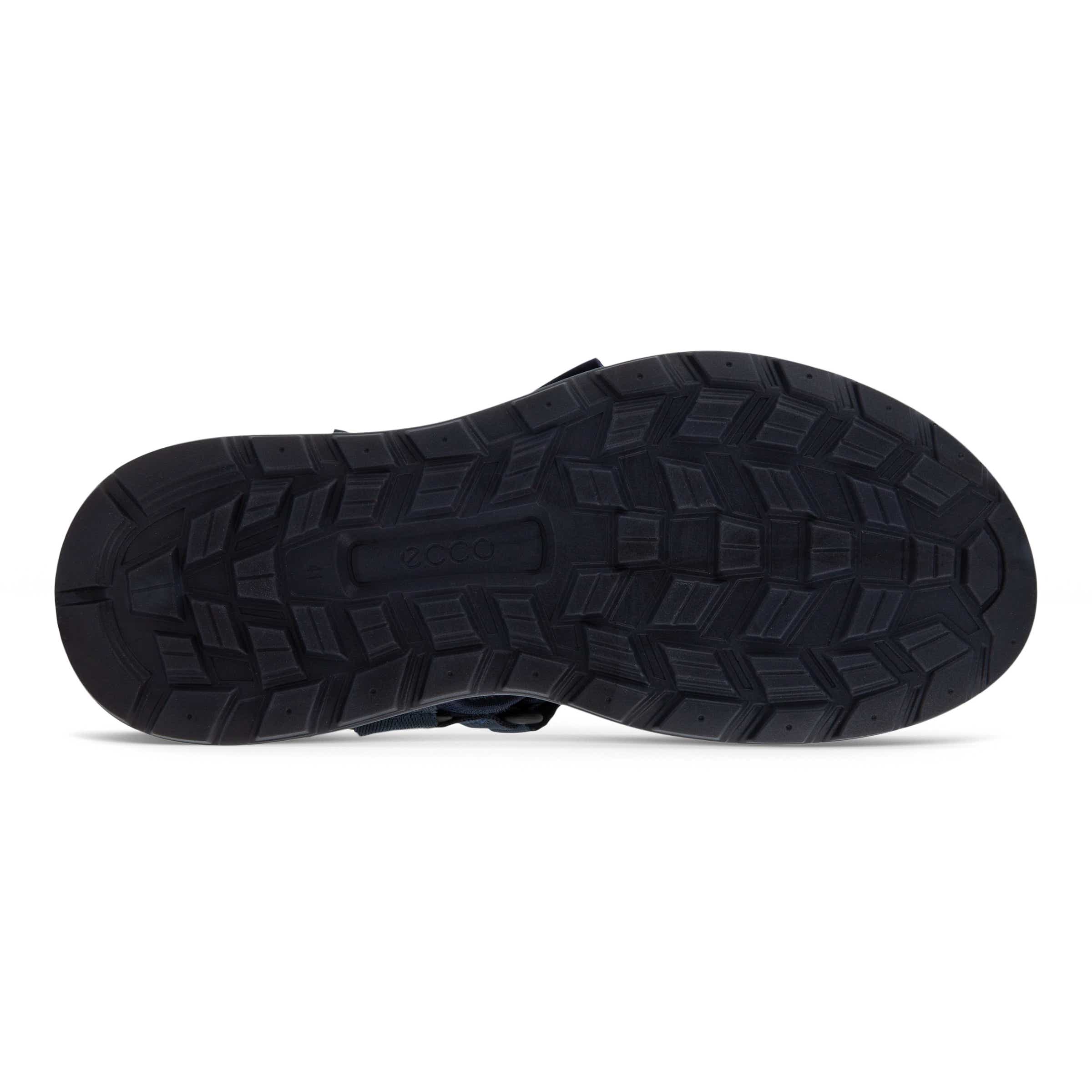 ECCO Exowrap 3S メンズ レザーサンダル - ブルー - Sole
